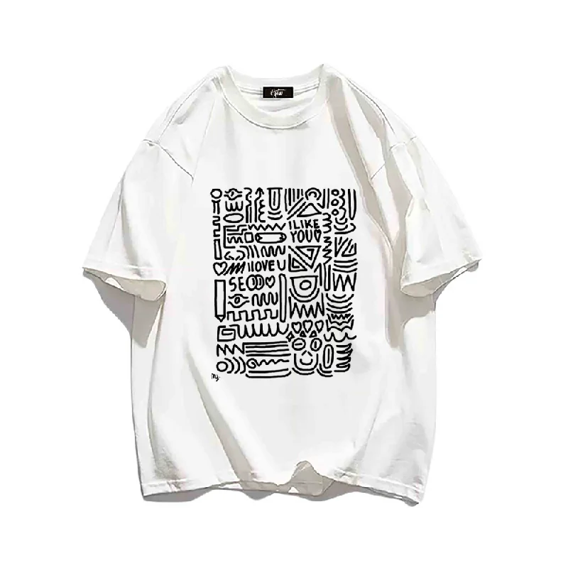 “Line Pattern” T-shirt