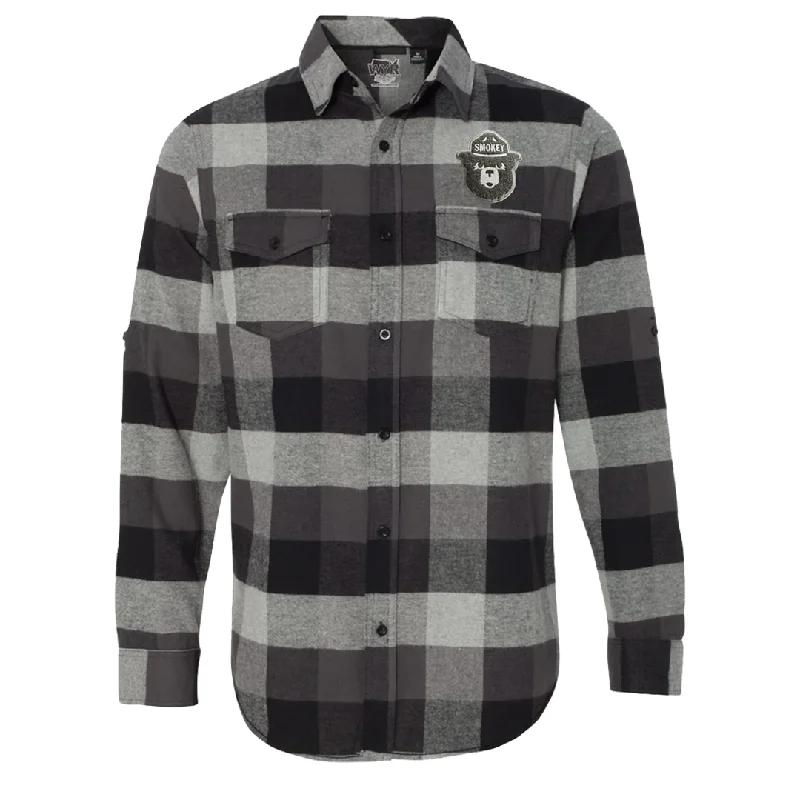 Smokey Bear Patch Flannel (Unisex)