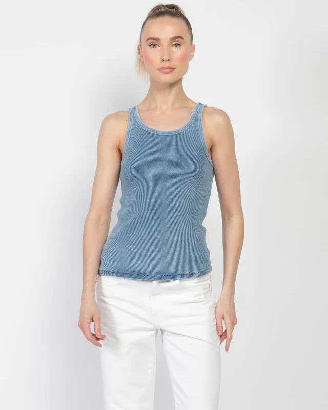 Long Rib Tank Top