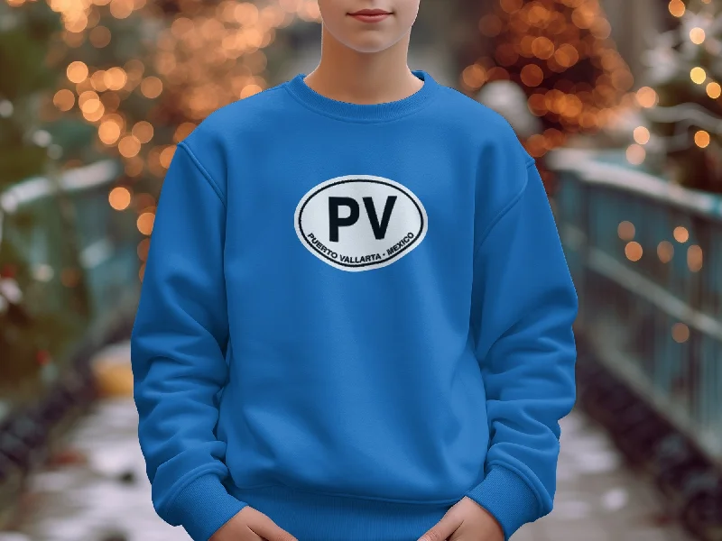 Puerto Vallarta Youth Sweatshirts for Mexican Coastal Fun