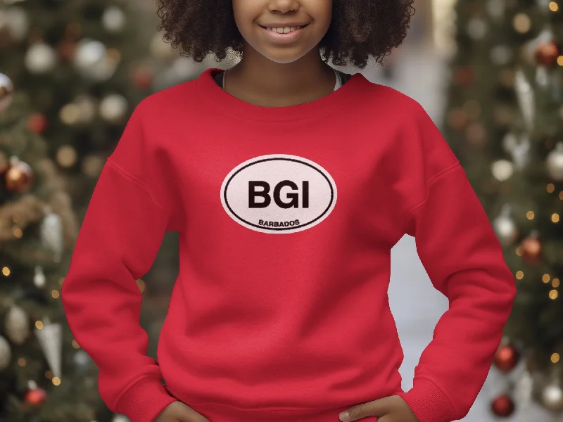 Barbados Youth Sweatshirts for Beaches and Family Adventures