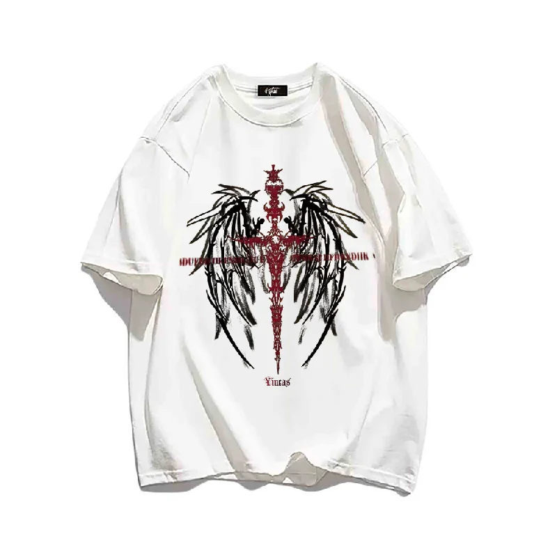 “American Cross Wings” T-shirt