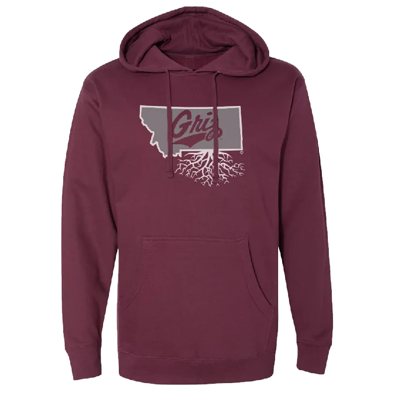 UM Griz Signature Midweight Pullover Hoodie (Unisex)