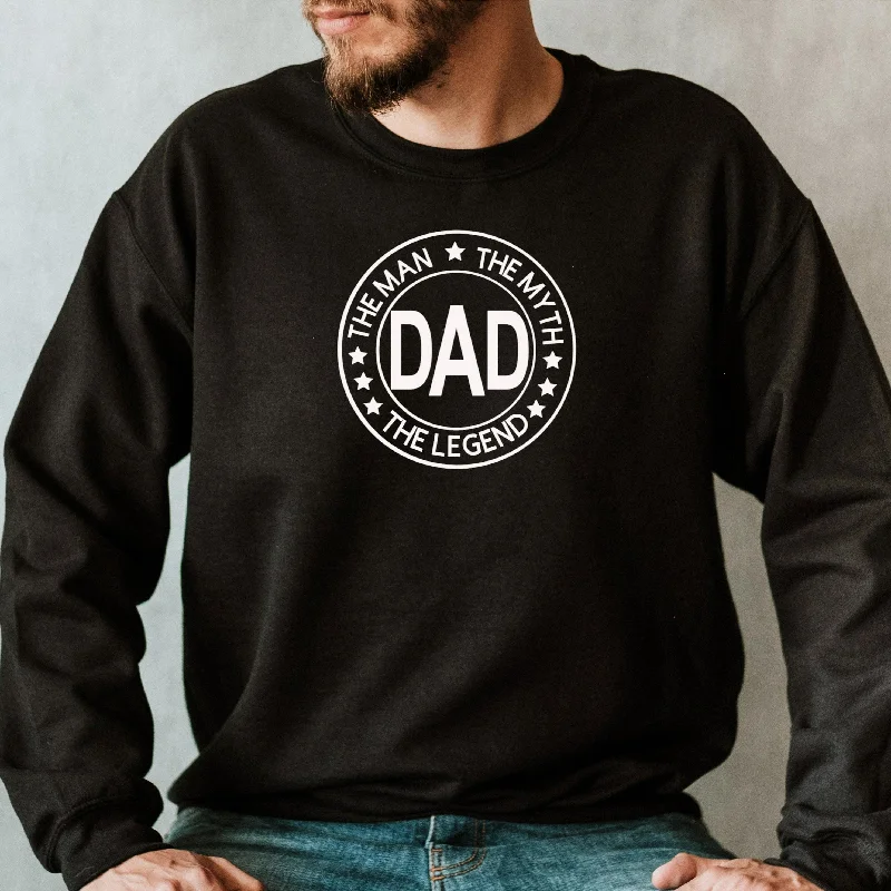 Dad The Man The Myth The Legend Sweatshirt, Fathers Day Gift, Gift for Husband, Best Dad Birthday Gift