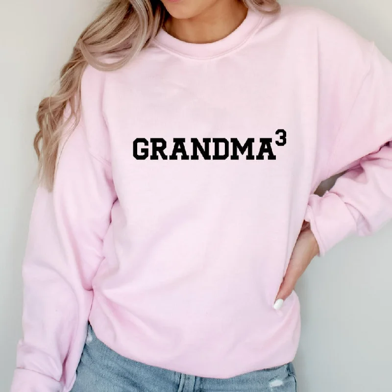 Grandma Crewneck Sweatshirt, New Grandma Gift, Grandma of 2, 3, 4, 5 or More Shirt