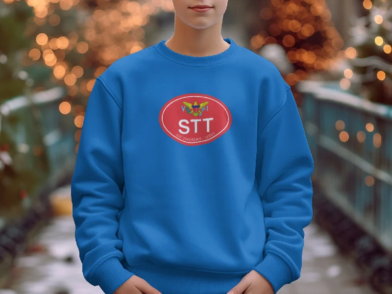 St Thomas Youth Sweatshirts for Beaches and Island Adventures