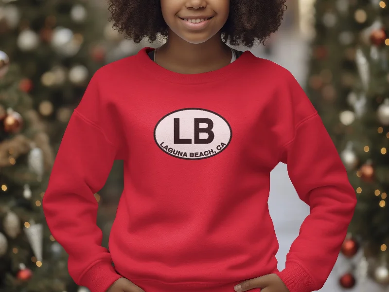 Laguna Beach Youth Sweatshirts for Coastal Fun and Art Adventures