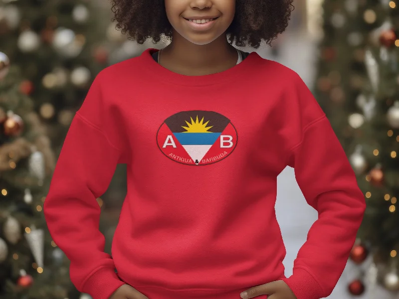 Antigua and Barbuda Youth Sweatshirts for Tropical Family Fun