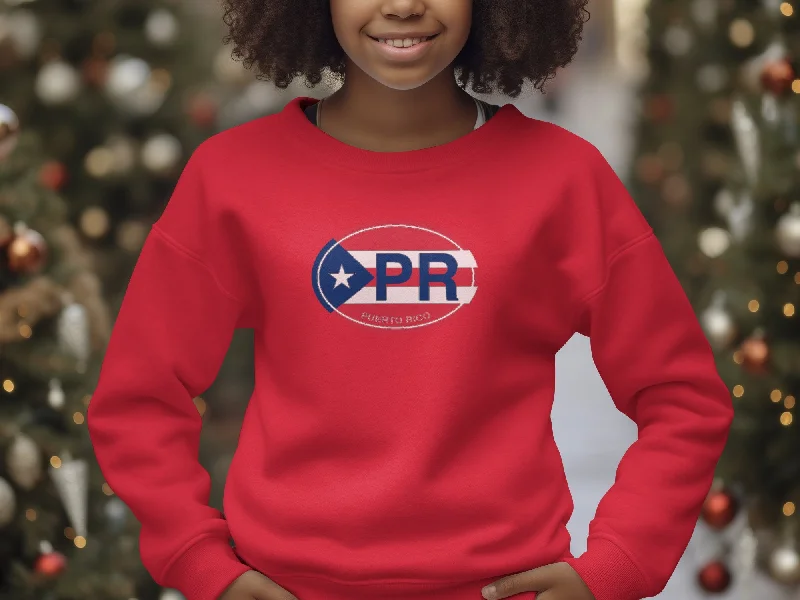 Puerto Rico Youth Sweatshirts for Beaches and Island Adventures