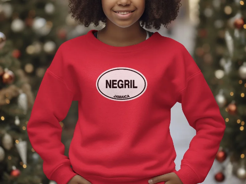 Negril Youth Sweatshirts for Jamaican Coastal Adventures