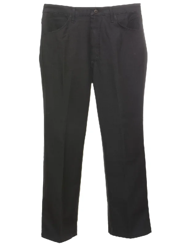 Wrangler Black Trousers - W36 L32