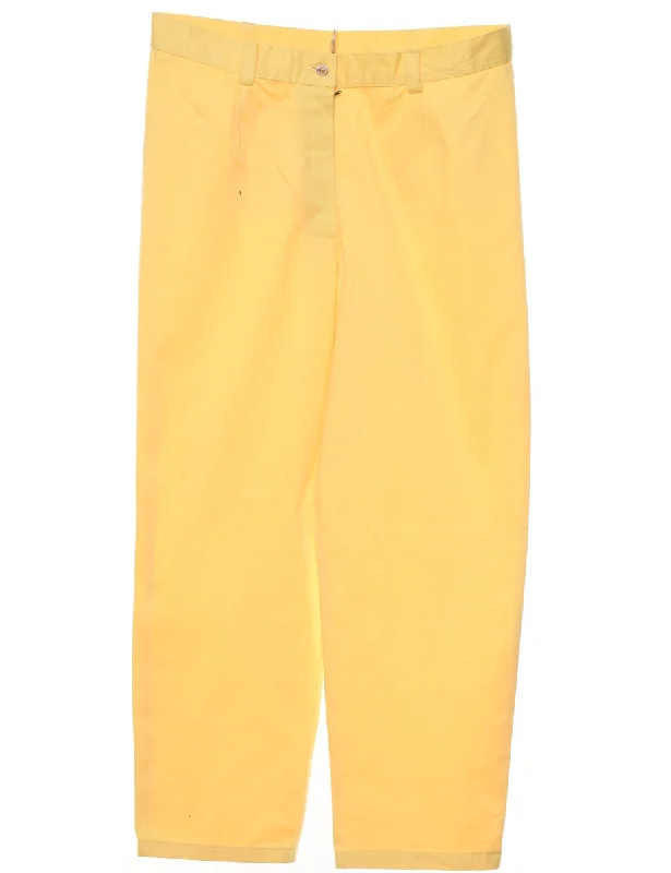 Yellow Trousers - W32 L25