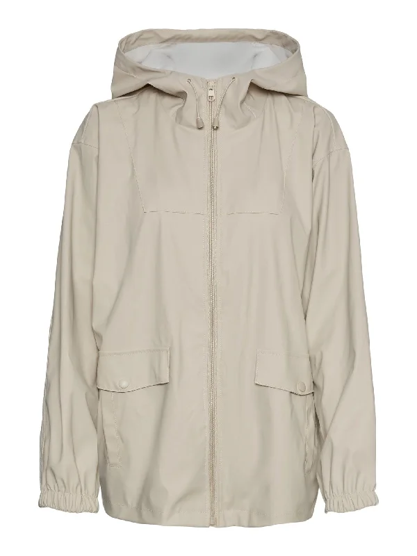 Shady Holly Coated Jacket - Beige