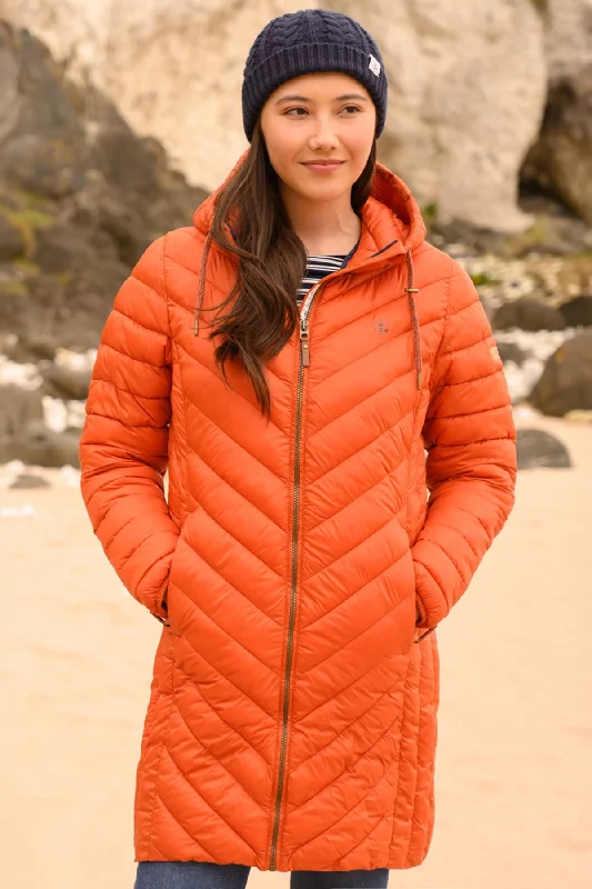 Laurel Coat - Burnt Orange