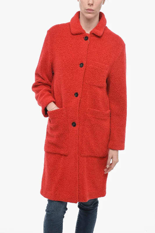 Woolrich Bouclè Wool HAZELTON Coat