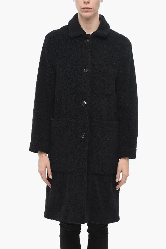 Woolrich Faux-fur HAZELTON Coat with Maxi Pockets