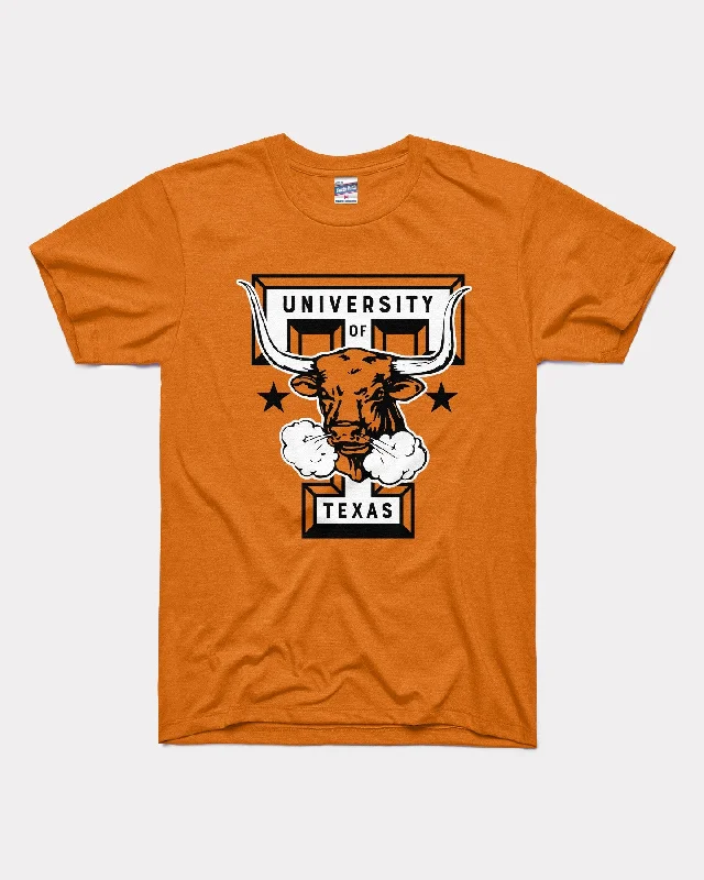 Texas Monogram T Longhorns Burnt Orange T-Shirt